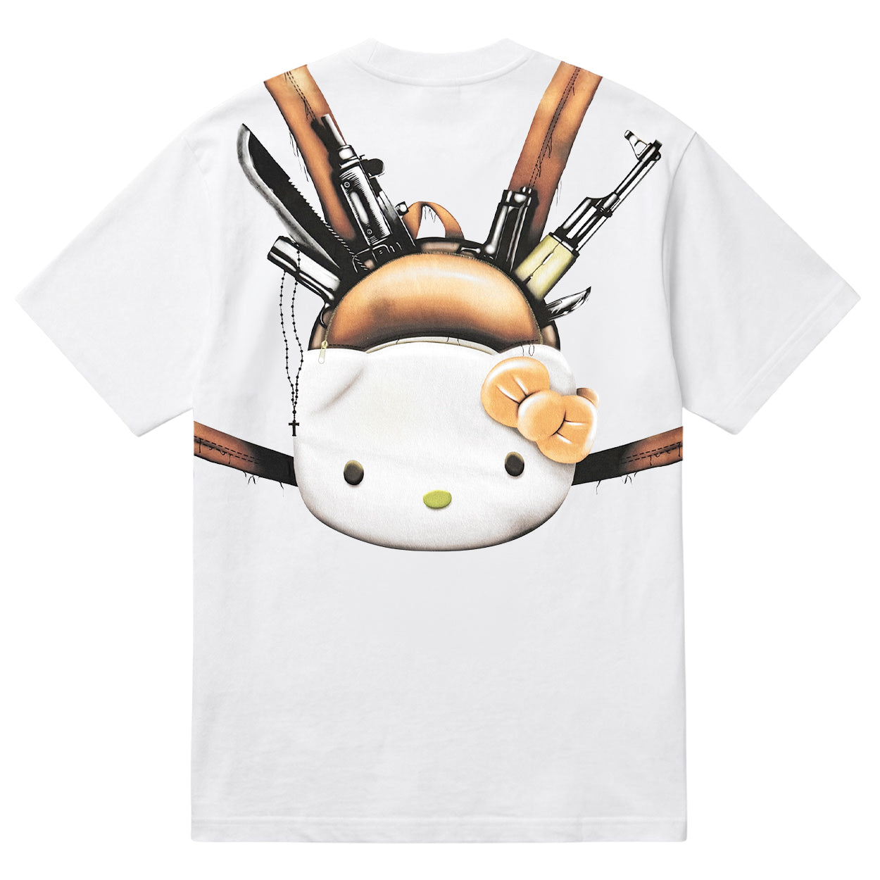 Hell Kitty Tee White